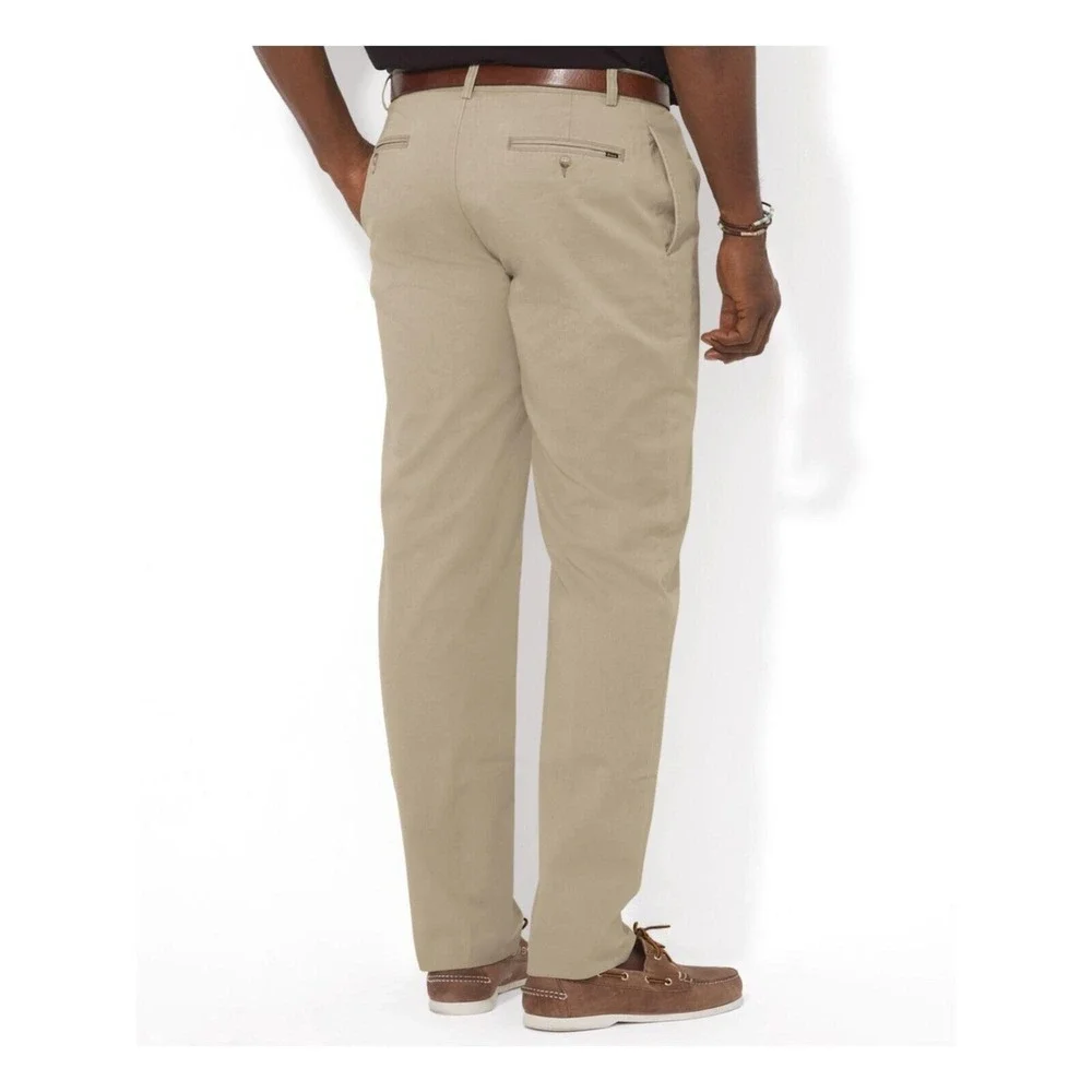 POLO‎ RALPH LAUREN pant PANTS CLASSIC pleated fit HUDSON tan 36T X 36